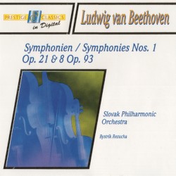 Ludwig van Beethoven: Symphonien / Symphonies Nos. 1 Op. 21 & 8 Op. 93