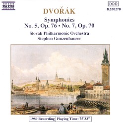 Dvořák: Symphonies: no. 5, op. 76 / no. 7, op. 70