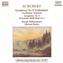 Franz Schubert: Symphonies nos. 8 & 5