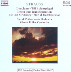 Strauss: Don Juan • Till Eulenspiegel • Death and Transfiguration