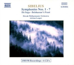 Sibelius: Symphonies nos. 1-7 / En Saga / Belshazzar's Feast