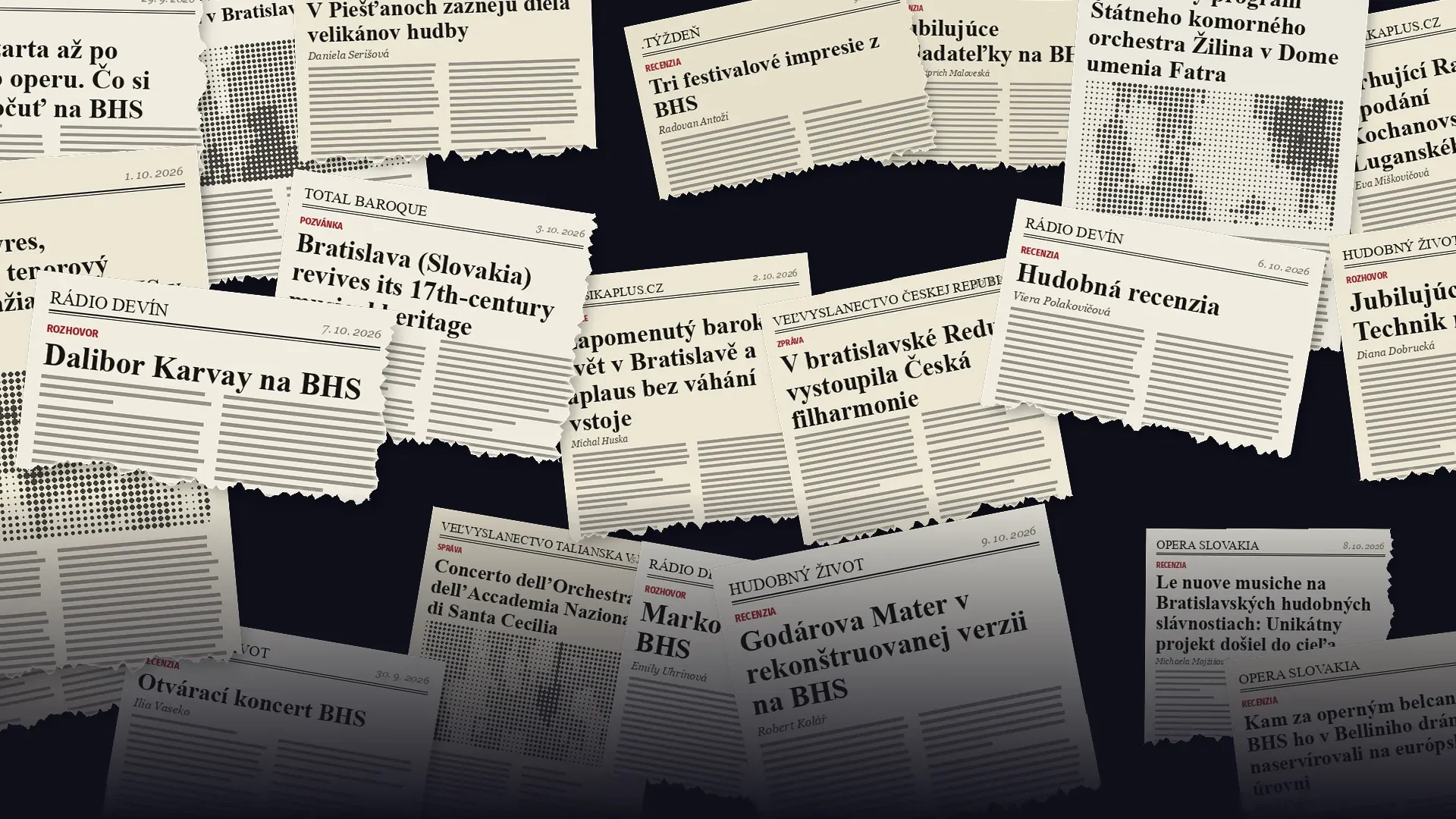 Čo napísali o BHS: ohlasy aj pramene na jednom mieste