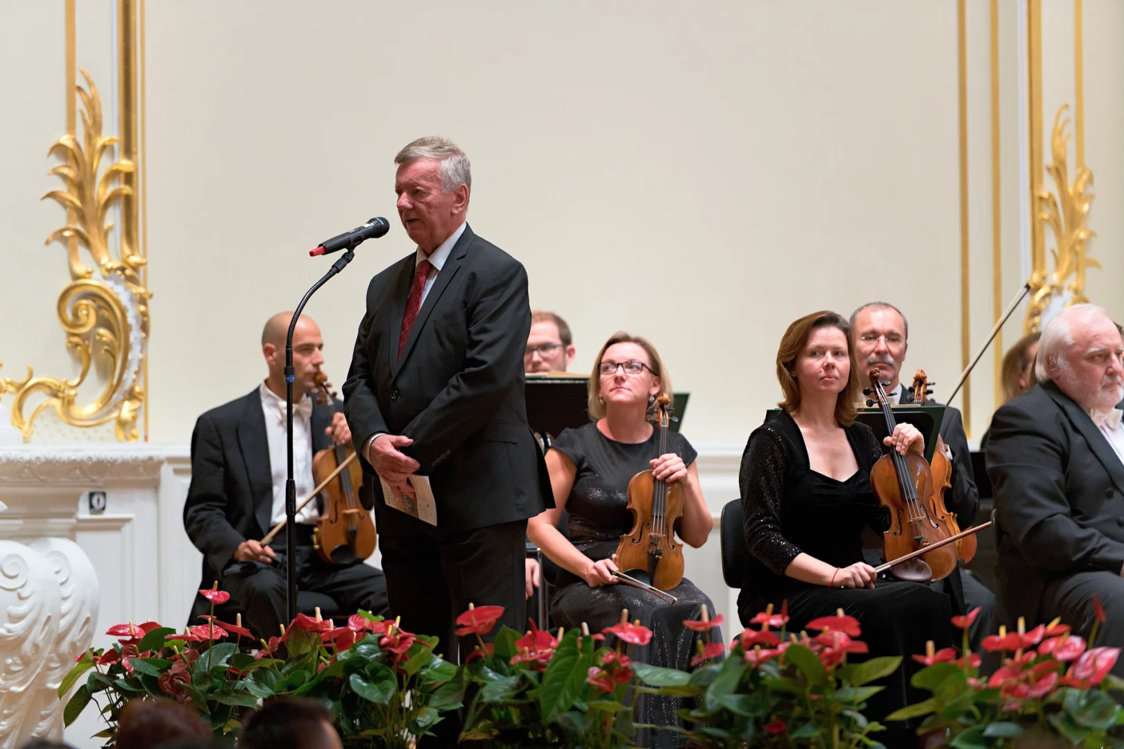 Marian Lapšanský at the Gala Concert for the 70th anniversary of the Slovak Philharmonic, 25 October 2019