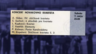 Koncert Novákovho kvarteta