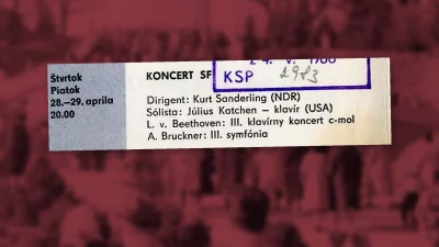 Koncert Slovenskej filharmónie