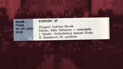 Koncert Slovenskej filharmónie