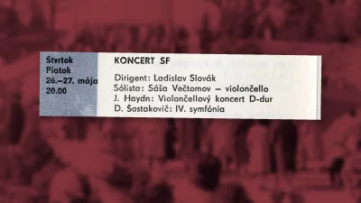 Koncert Slovenskej filharmónie