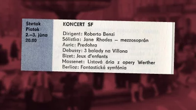Koncert Slovenskej filharmónie – Roberto Benzi