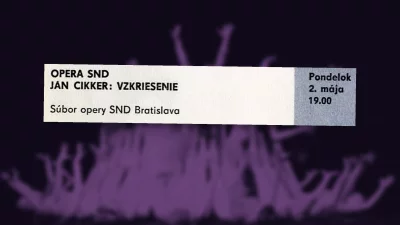 Ján Cikker: Vzkriesenie