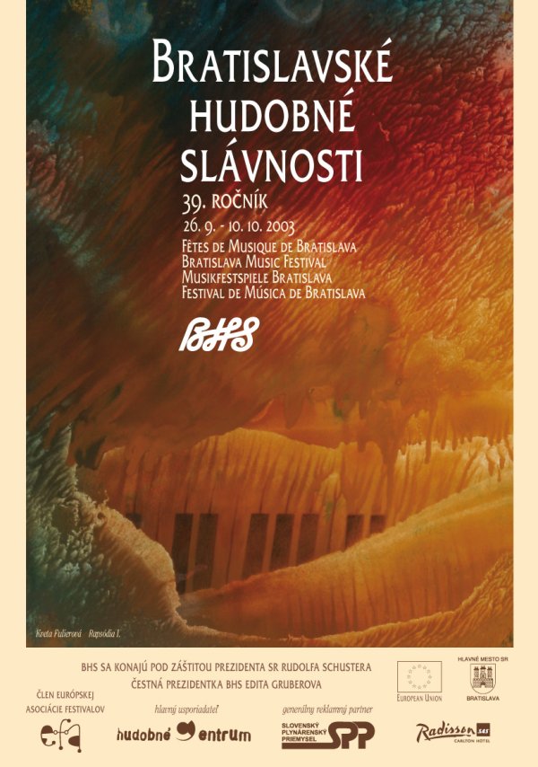 Plagát 2003